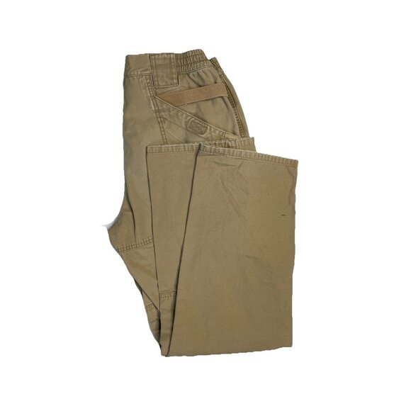 5.11 Tactical Series Mens 30x32 Brown Denim Cargo Pants Tapered Leg - Picture 1 of 8